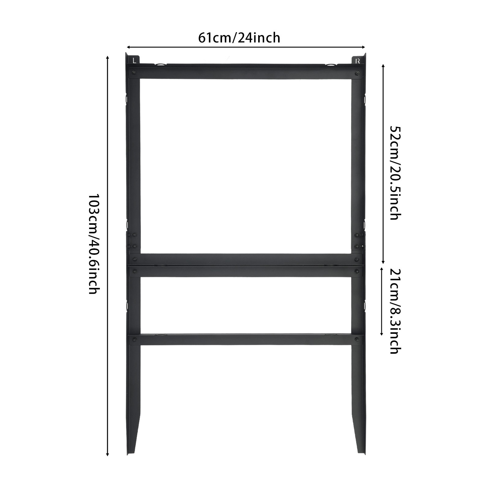 40.6*24in Yard Sign Frame Sign Holder Sign Stand for Weddings Parties Banquets