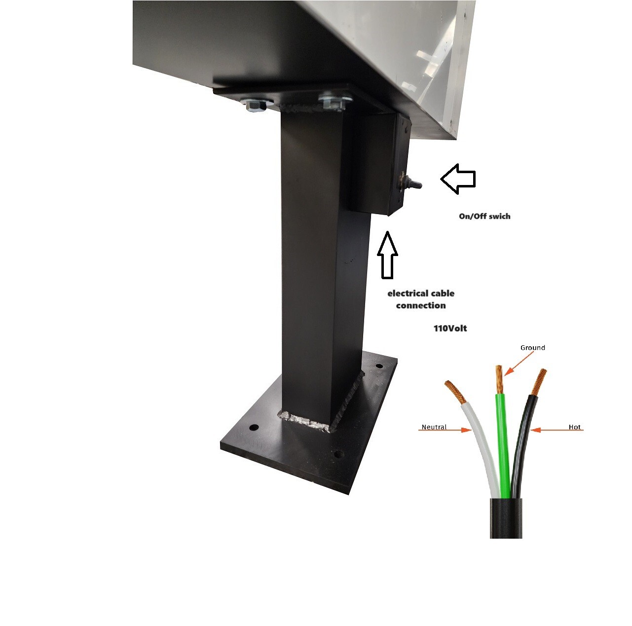 LED Menu Board & Header Box | UniLite Series Slide-N-Lock – 60 40 | HBOX-24x 12