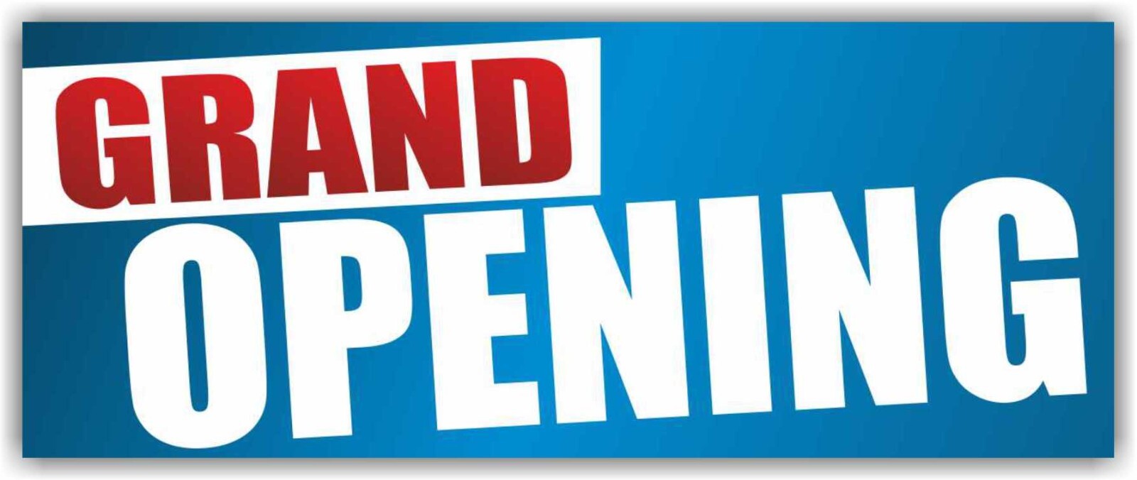 GRAND OPENING Advertising Banner Vinyl Mesh Sign Now Open Welcome Store Shop