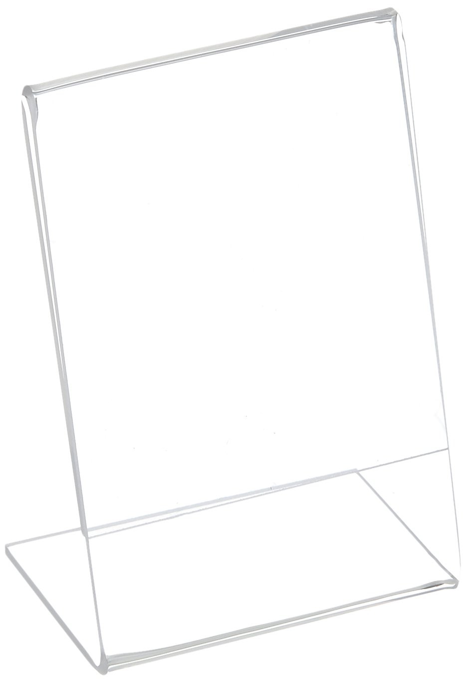 Deflect-O Mini Tabletop Sign Holder (DEF20005),10 per box Clear
