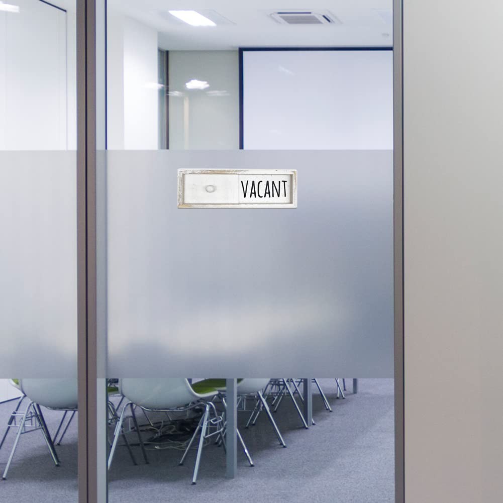 WOJOGO Vacant Occupied Privacy Sign – Privacy Door Sign for Home Office Restr…