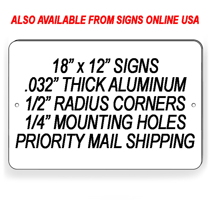 Please Do Not Block Driveway Thank You Metal Sign no parking warning SDNB010