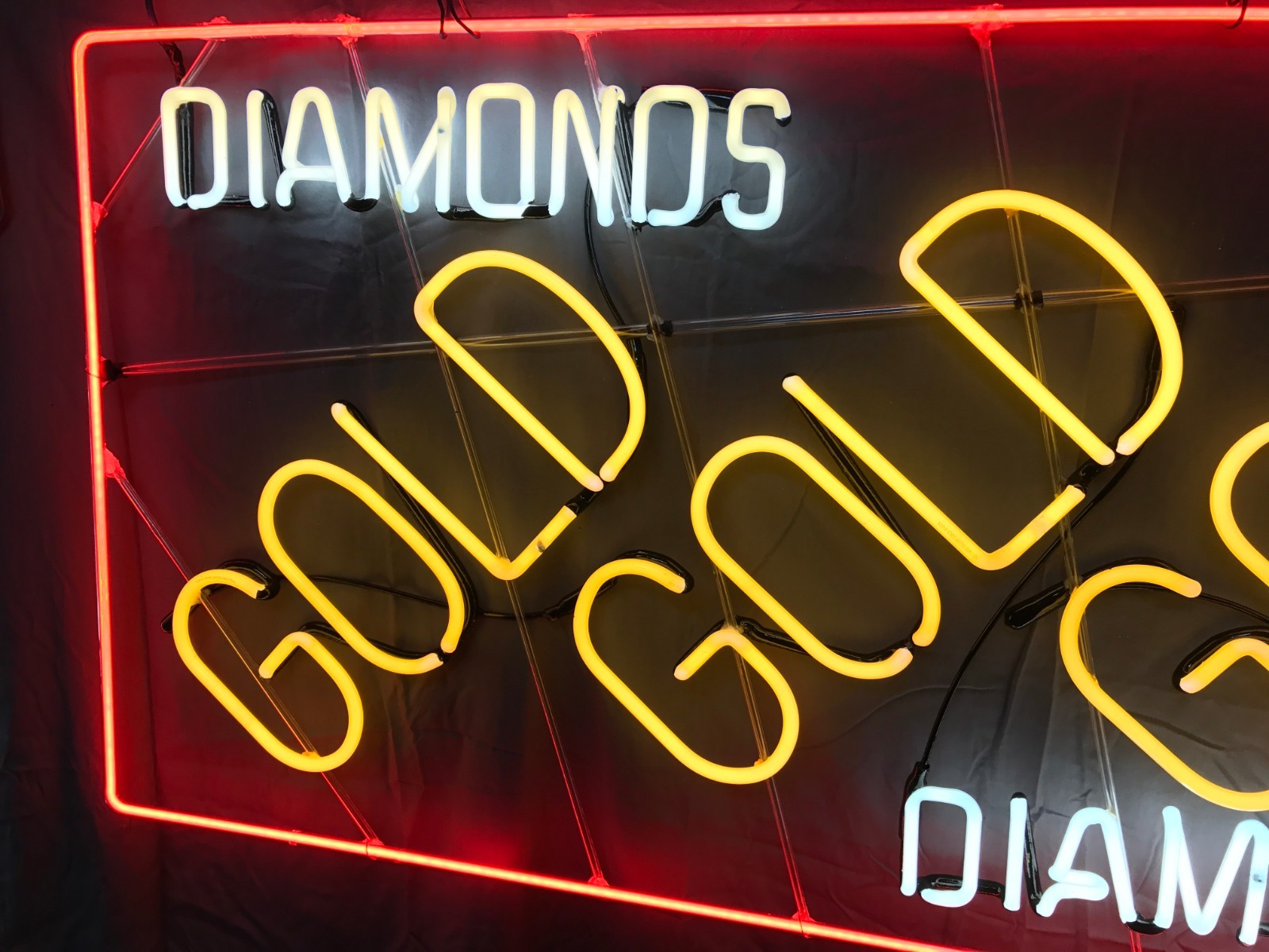 Buy Sell Scrap gold diamond pawnshop jewelry store sign – DIAMOND GOLD neon sign