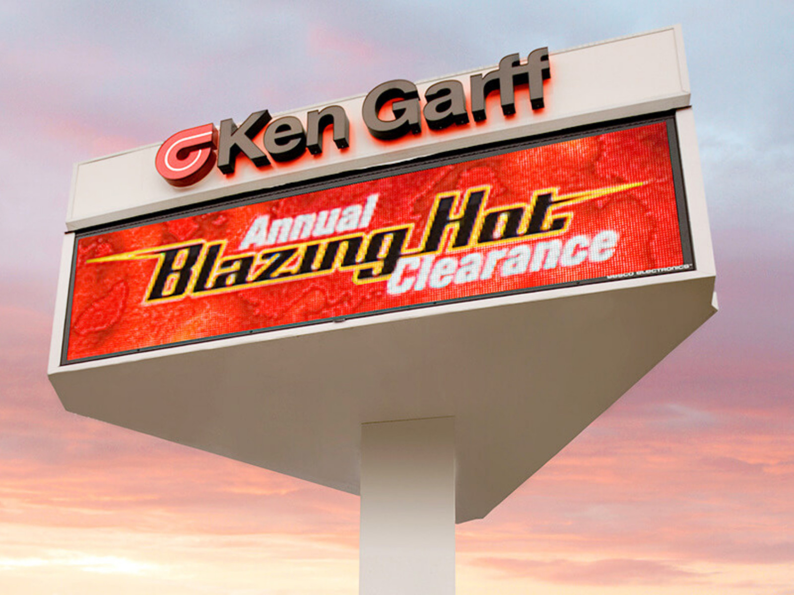 2 Outdoor LED Signs – 32×78 NEW IN BOX