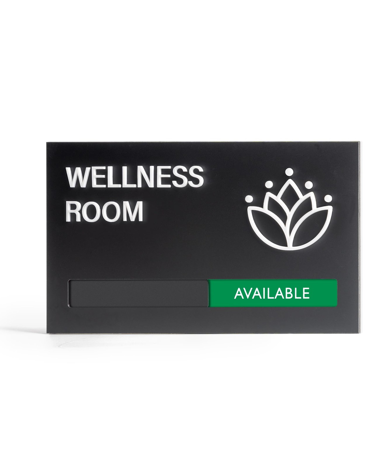 Wellness Room Do Not Disturb Privacy Slide Door Sign In Use Available Slider