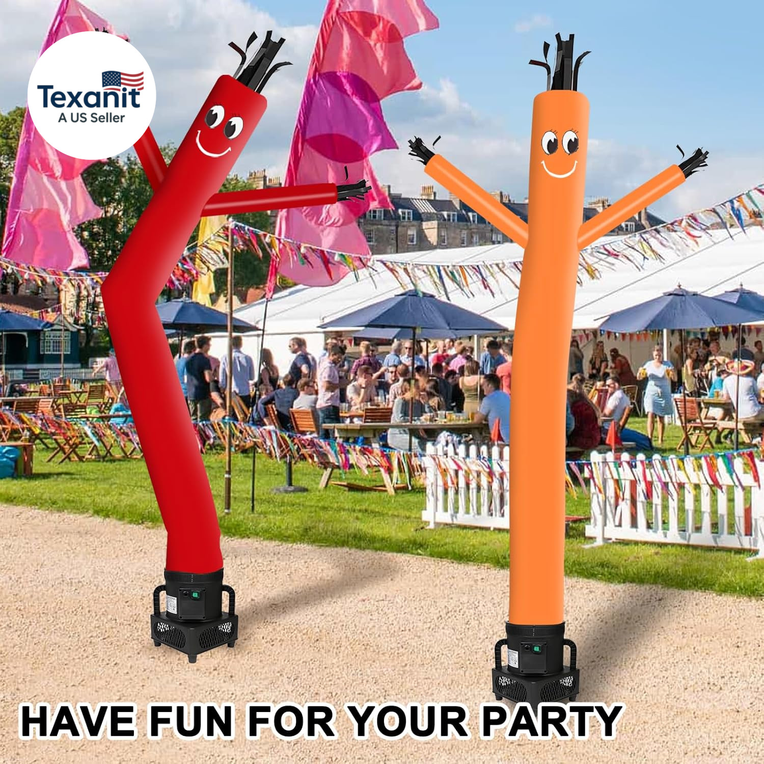 6FT Fly Puppet Dancer with 1/3Hp Blower Complete Set (RED)