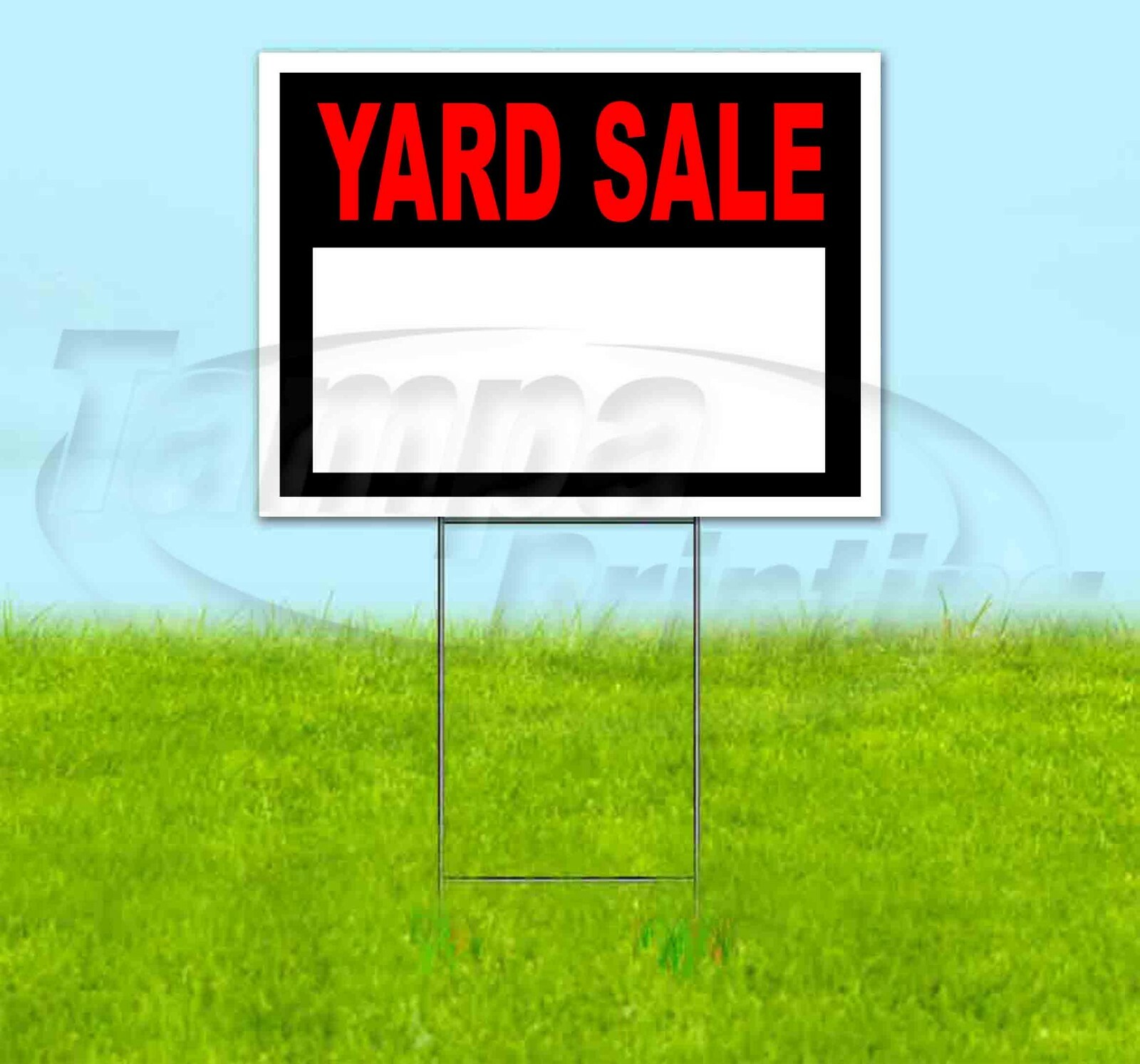 YARD SALE 18×24 Yard Sign Corrugated Plastic Bandit Lawn Business USA GARAGE