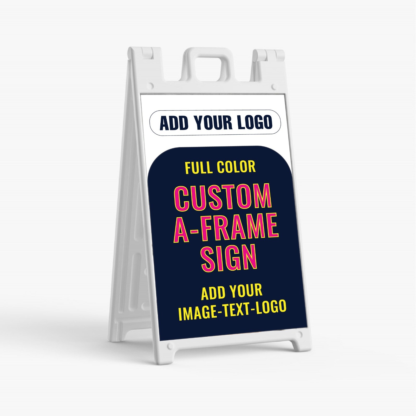 Custom A-Frame Sign | 24&Prime;x36&Prime; | Graphic + A-Frame | Single Side & Double Side