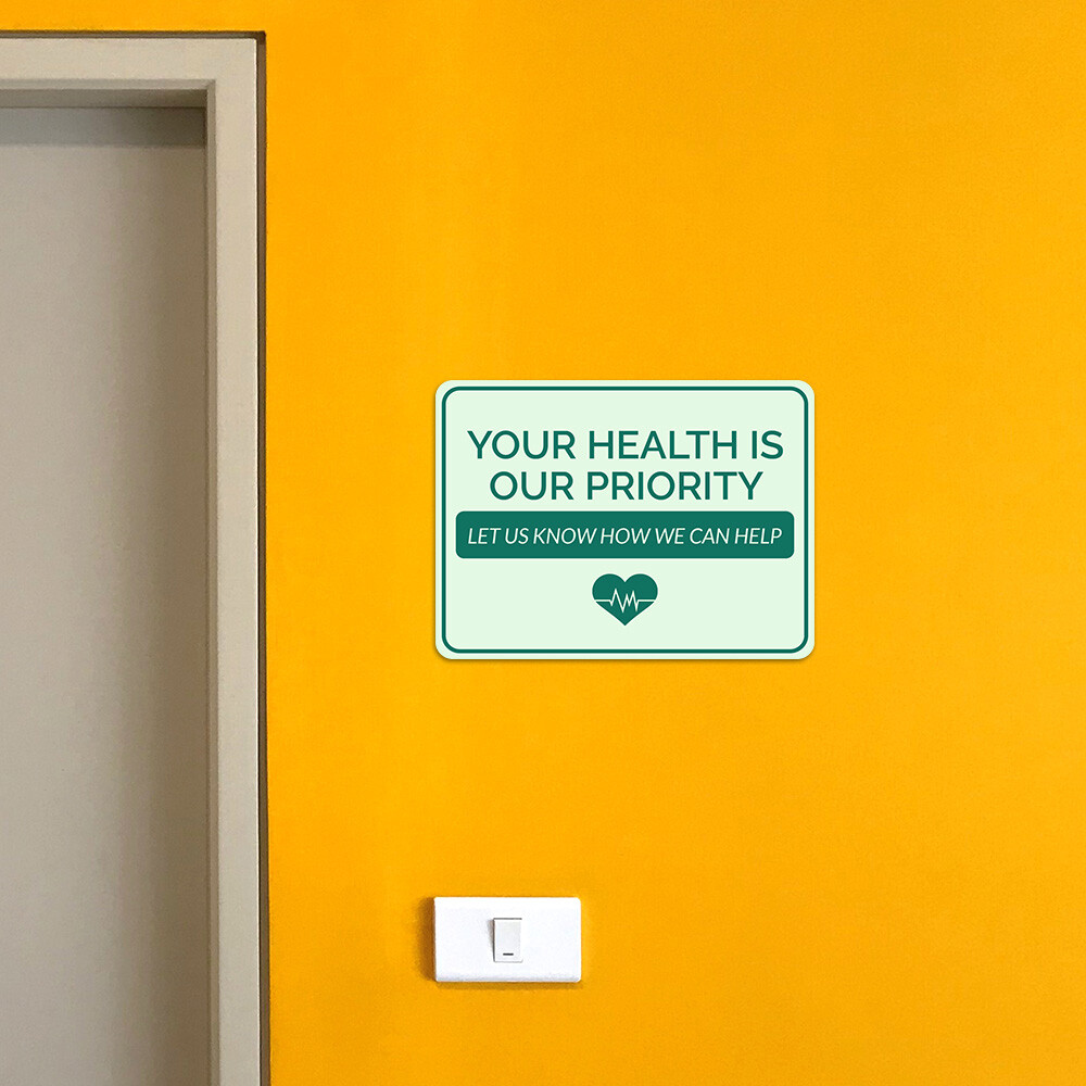 Classic Framed Plus Your Health is Our Priority Let Us Know How We Can Help Sign