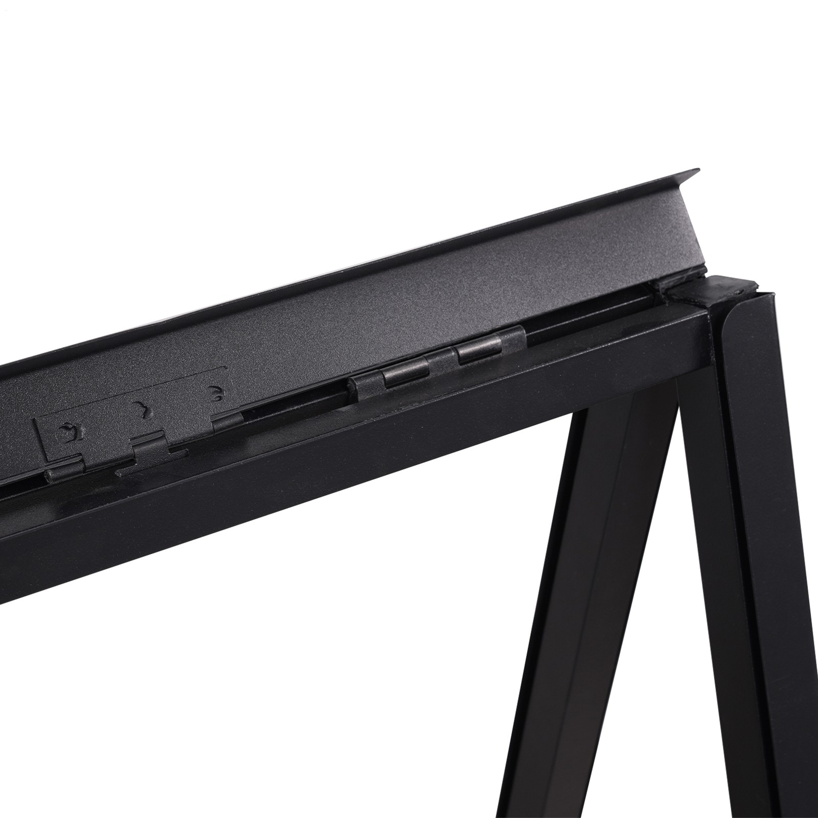 Double Side Sign Poster Metal Stand Advertising Display Board For Commercial