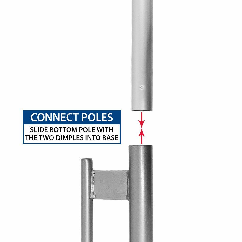 « QUALITY USED CARS » Advertising Super Flag & Pole Kit auto dealership bl