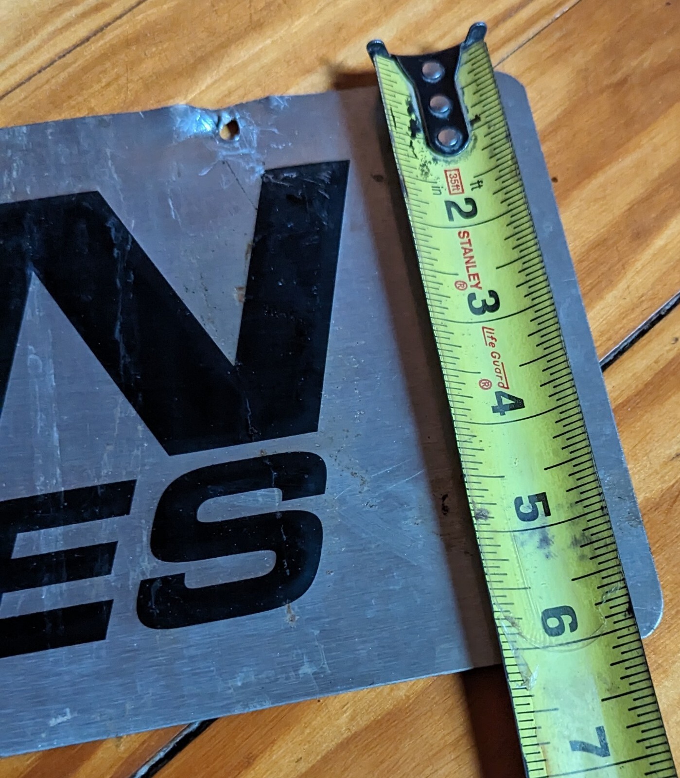 Vintage Original Avon Tyres Metal Advertising Workshop Garage Sign 24&Prime; X 6&Prime;