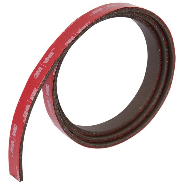 Neodymium Magnetic Strip – 12.5mm x 2.0mm x 1metre | 3M 4910 VHB Adhesive Tape