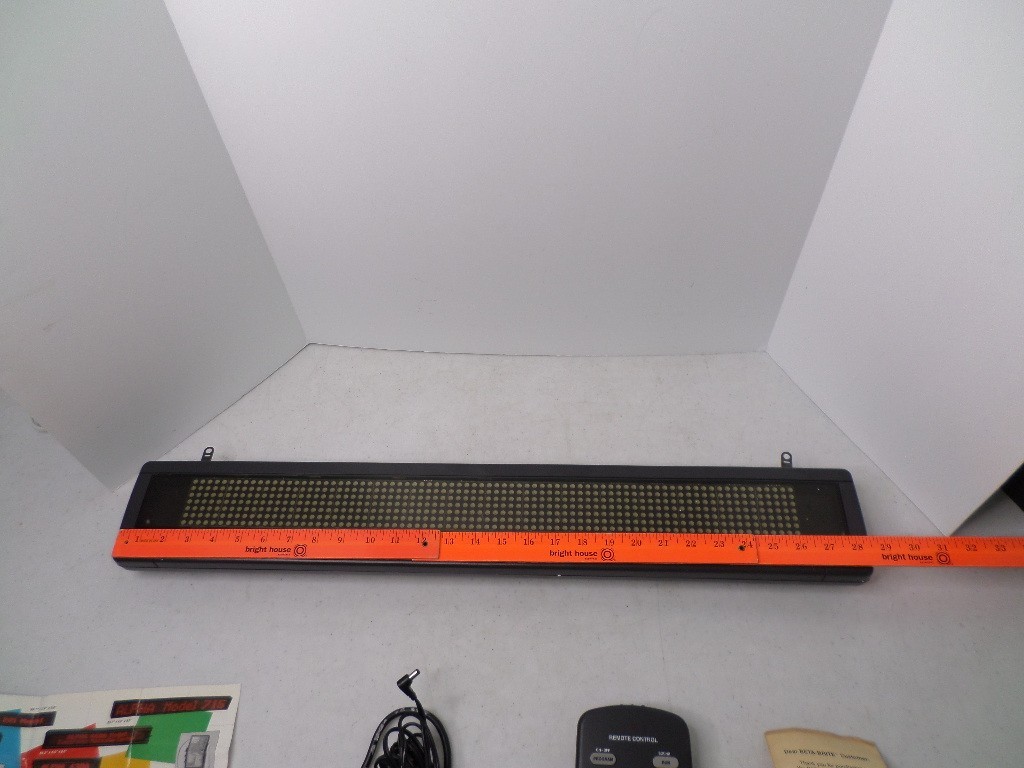 Beta Brite Electronic Color Message Display Promote Advertise Storefront Works