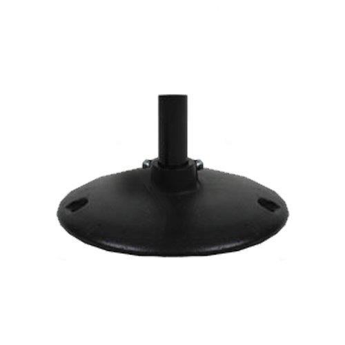 CAST IRON PORTABLE SIDEWALK SIGN STAND 14&Prime; PEDESTAL BASE AND POST KIT FOR SIGNS