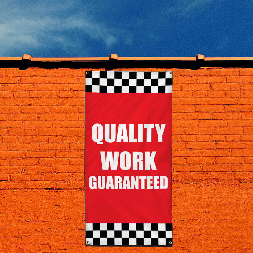 Vertical Vinyl Banner Multiple Sizes Business Weatherproof Industrial Yard Signs