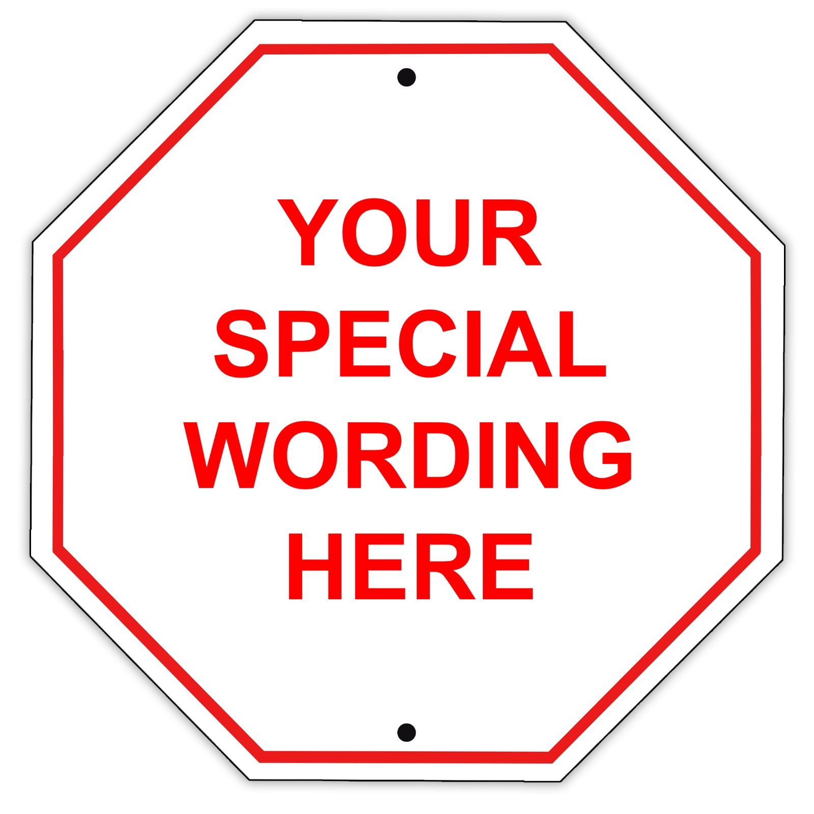 Personalized Your Own Choice Words Or Image Custom Designs Aluminum Metal Sign