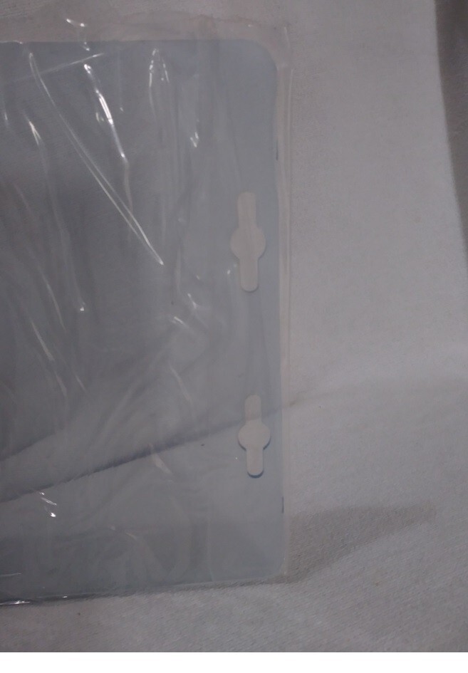 Wall Sign Cover Protector 12&Prime; x 7&Prime; Clear Plastic Thin Vertical or Horizontal Use