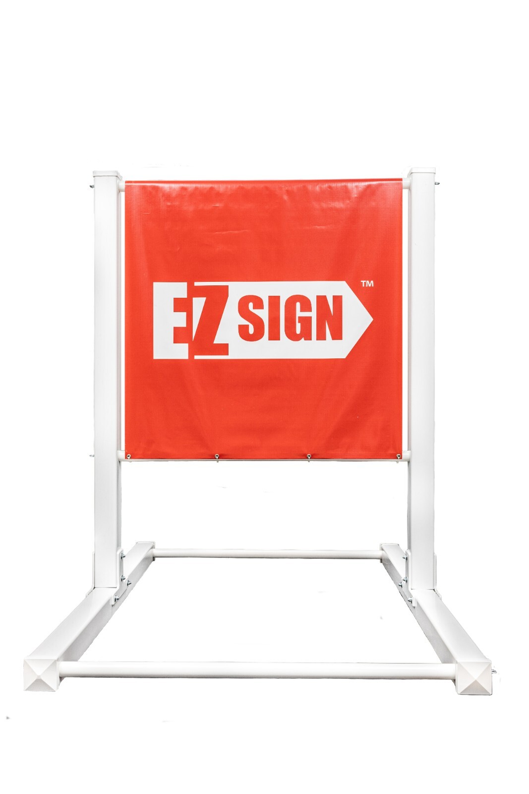 The EZ Sign – Lightweight Portable 4&prime; Large Sign w/ Custom 4&prime; Banner Real Estate