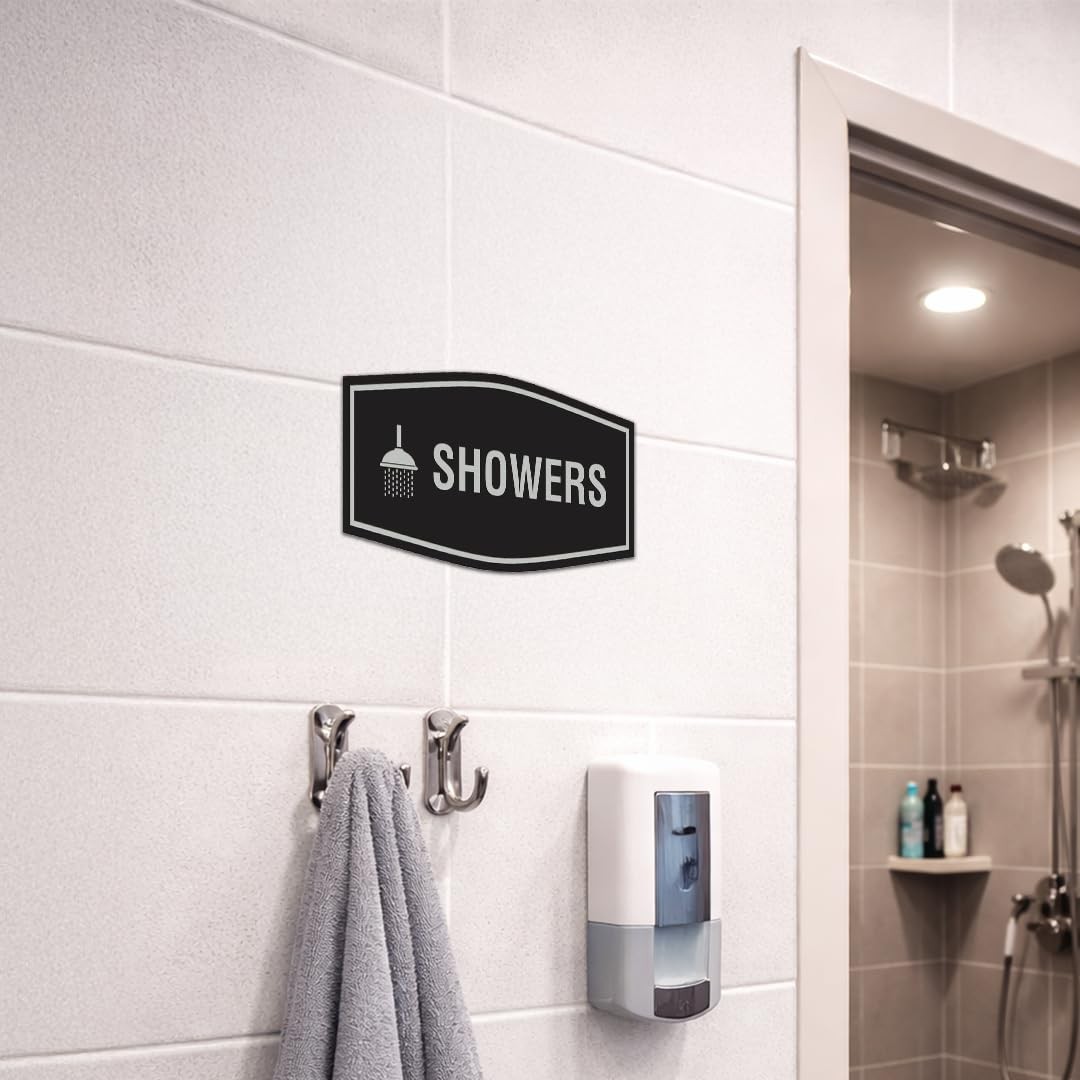 Fancy Showers Wall or Door Sign