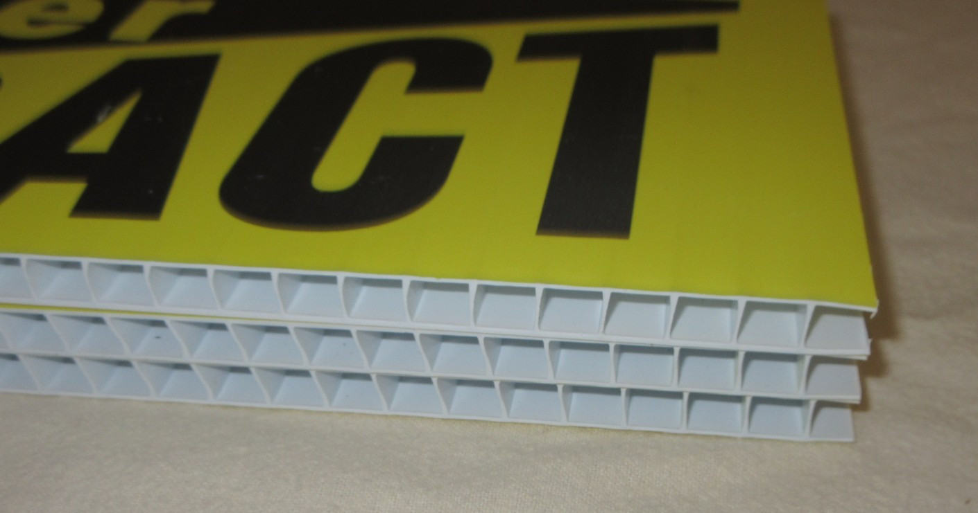 3 Corrugated Plastic Double Sided Sign Realtor Real Estate UNDER CONTRACT Yellow