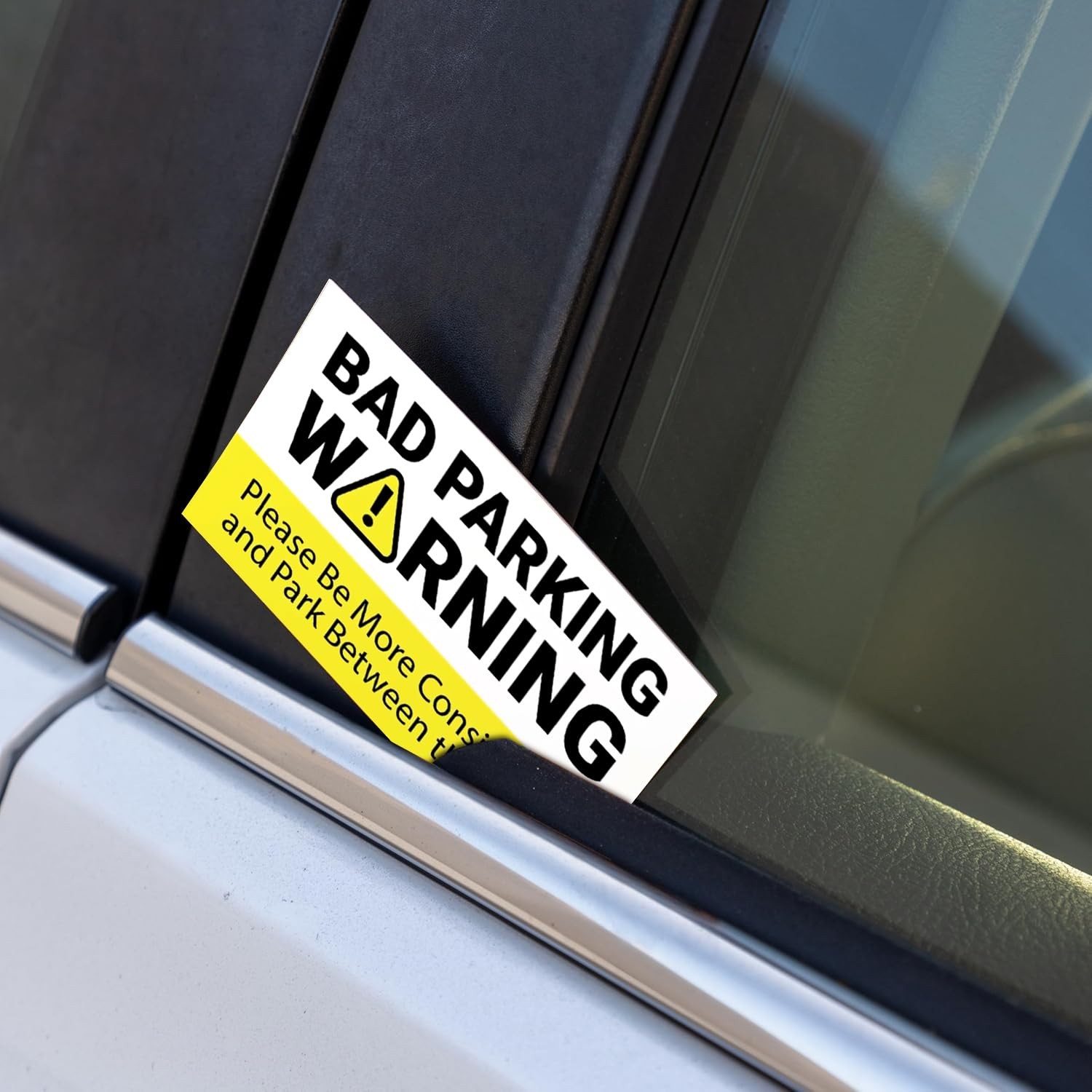 Bad Parking Warning Please Be More Considerate Novelty Business cards (100 Pack)