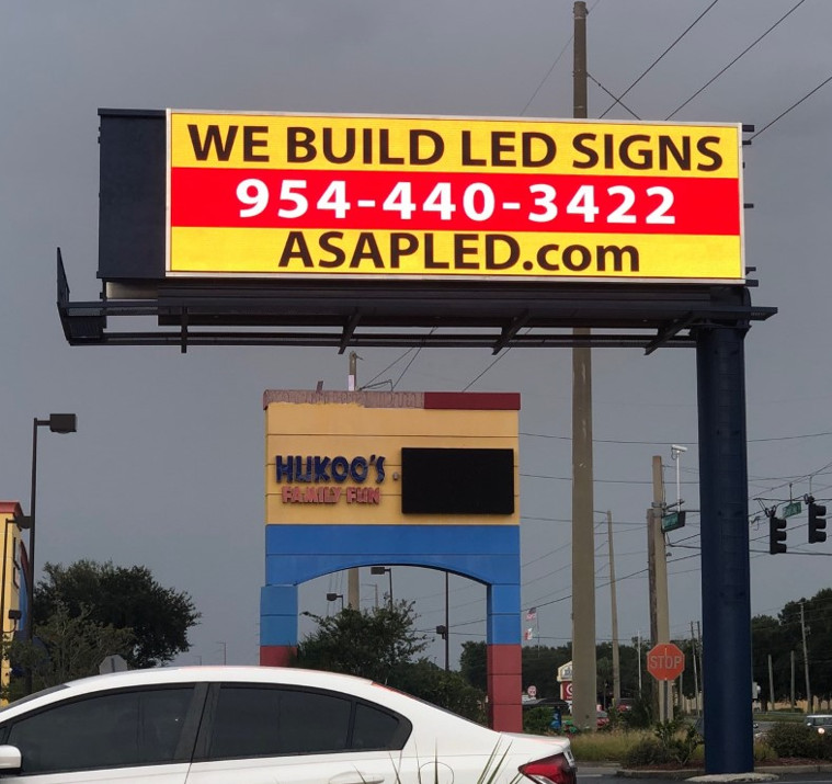 LED Sign Outdoor Board Full Color Programmable LED Electronic Board LED Sign-USA