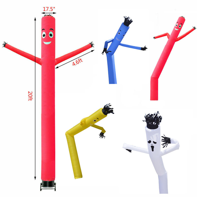 Intbuying New 20Ft Air Inflatable Dancing Wind Dancer Sky Puppet Outdoor