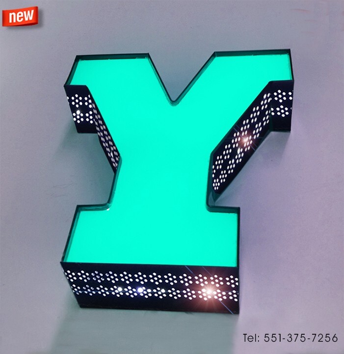 New Custom Made Led Channel Letter, Front-Lit and side-Lit 20 Inches