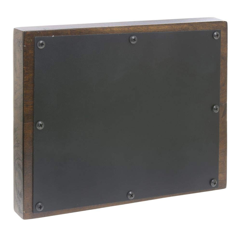 HUBERT® Chalkboard Sign Mango Wood Block – 11&Prime;L x 1 3/4&Prime;W x 8 1/2&Prime;H