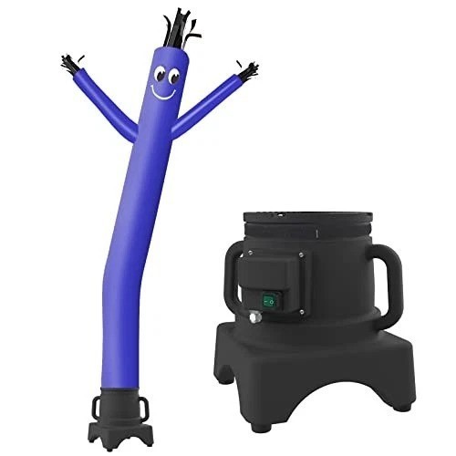 8FT Inflatable Waving Man Fly Puppet Dancer with Blower Green