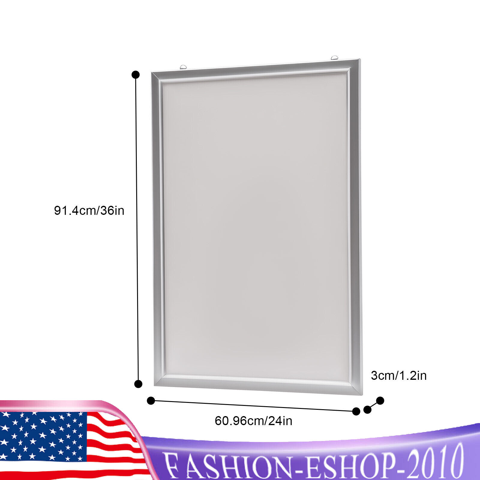 24×36&Prime; / 18×24&Prime; LED Backlit Movie Poster Art Picture Frame Light Box Wall Mount