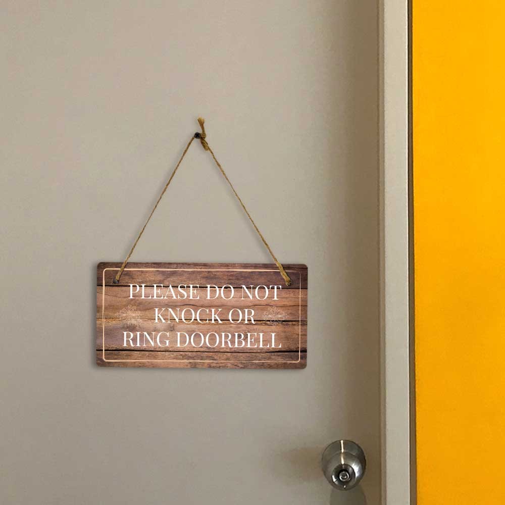 Instructions & Reminders | Rustic Oak Wood 5 x 10&Prime; Hanging Signs