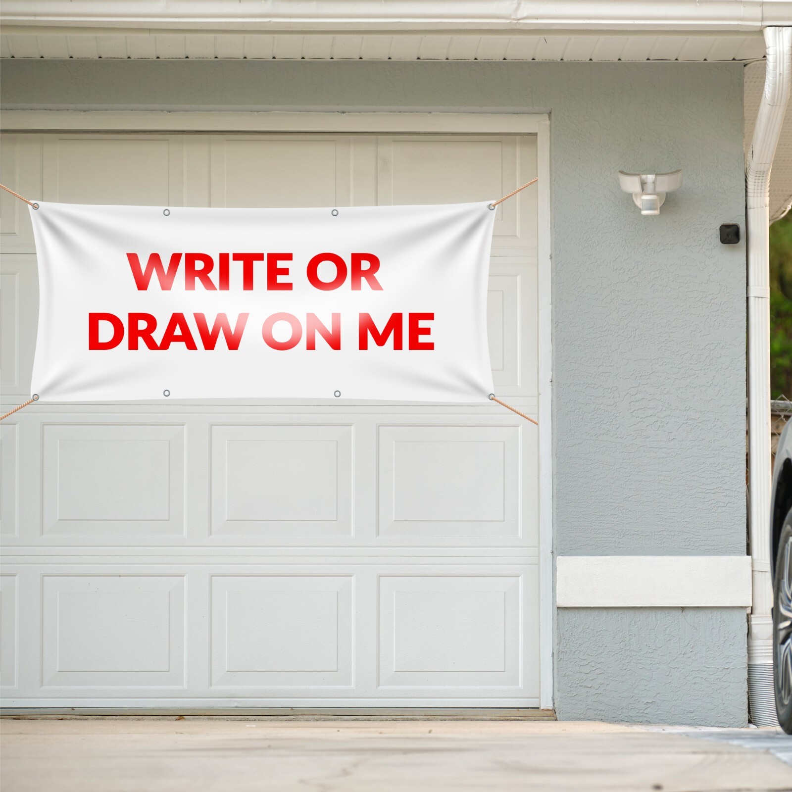 VictoryStore 2×6 Feet Blank Banner – 10oz Blank Vinyl Banner with Grommets