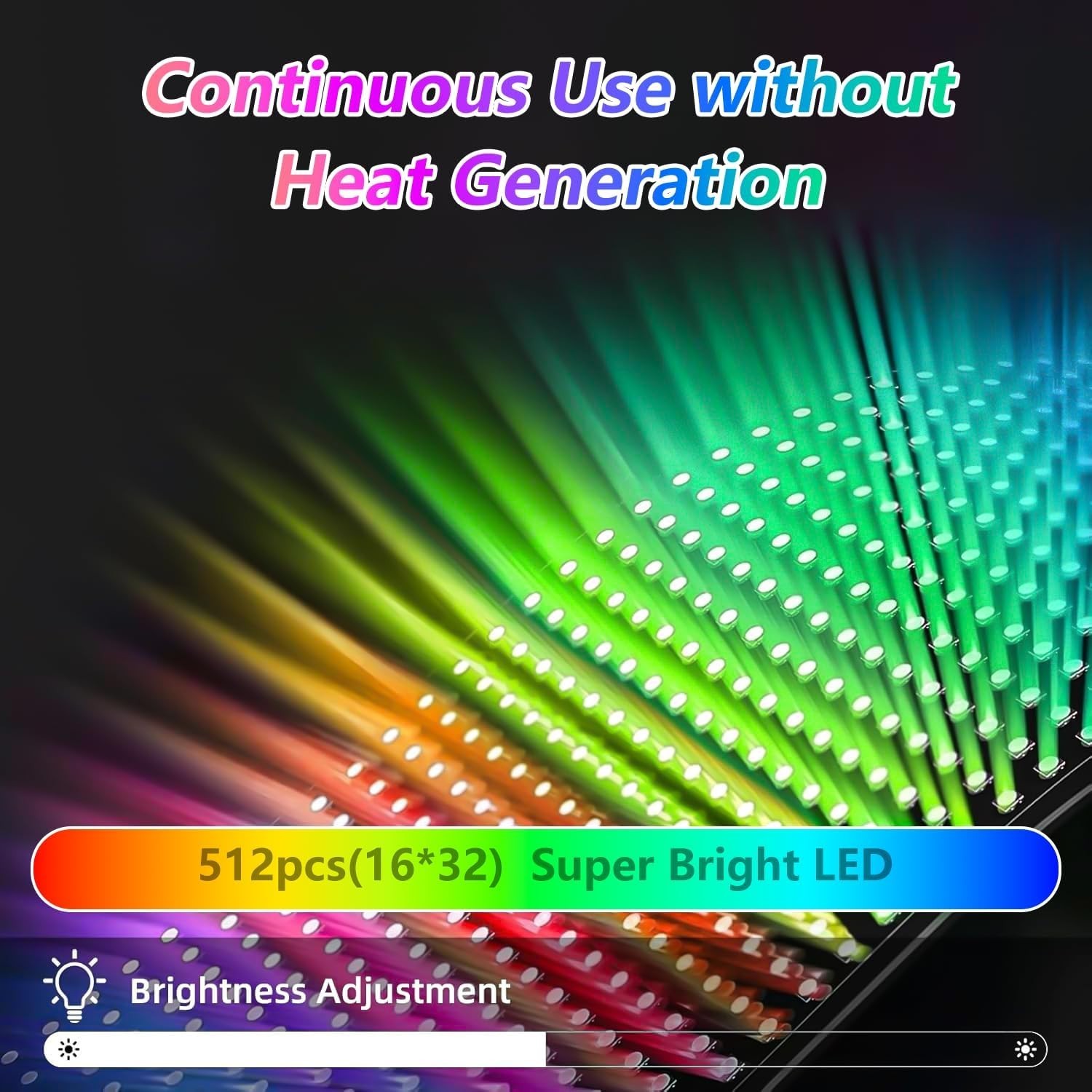 Vibrant 23&Prime;x5&Prime; LED Sign with APP Control for Stunning Advertising & Celebrations