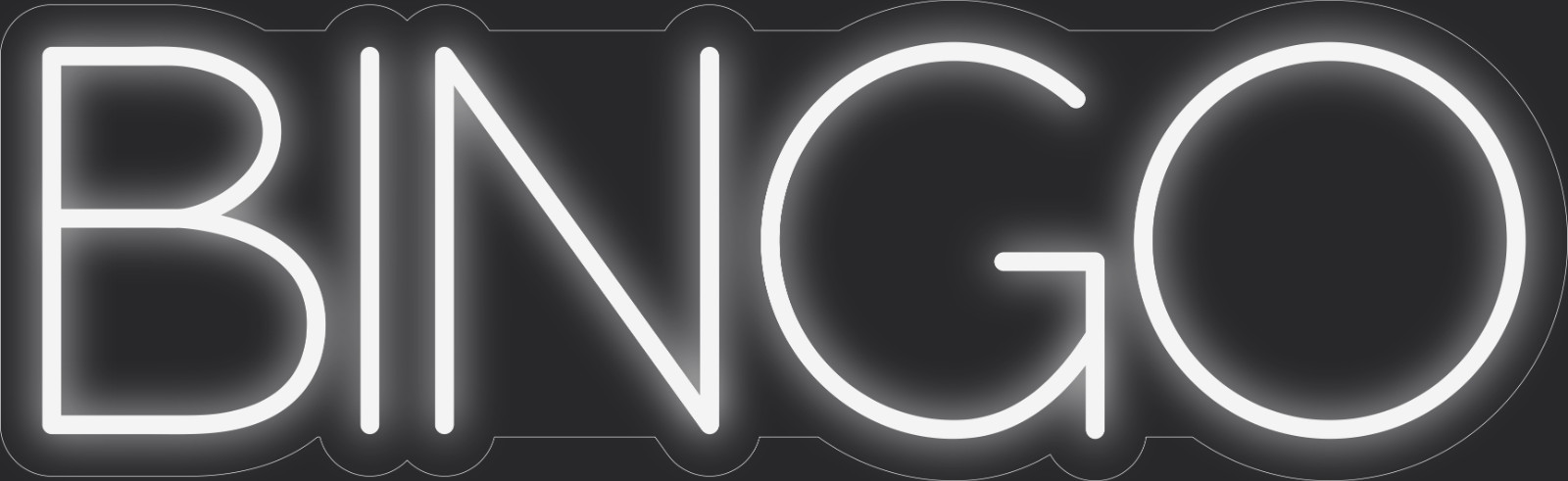 Bingo Neon LED Sign Business Wall Decor Lighted Store Sign 36 x 11 in.