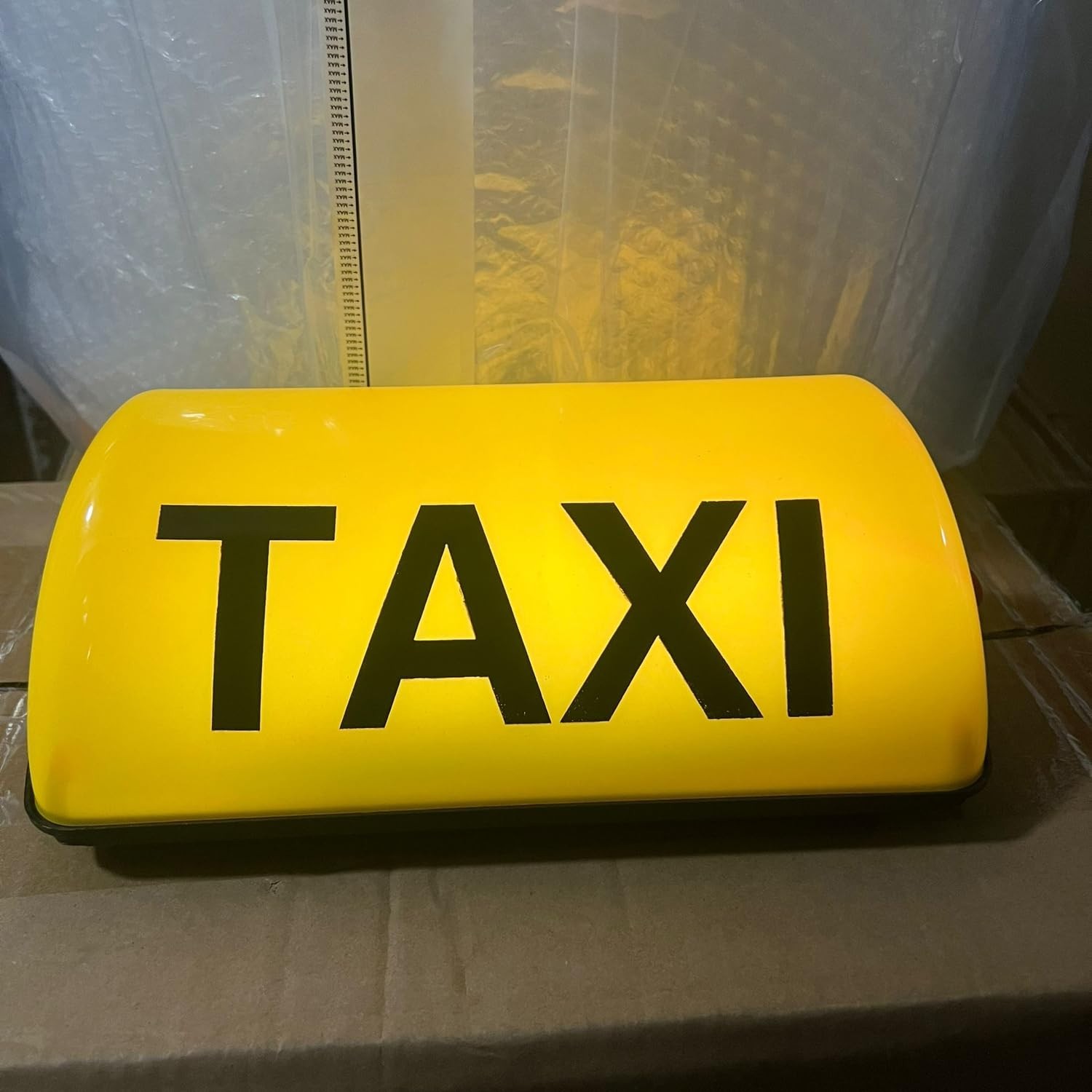 Rechargeable Taxi Roof LED Sign – Magnetic Cab Light with USB Type C – 120 km/h