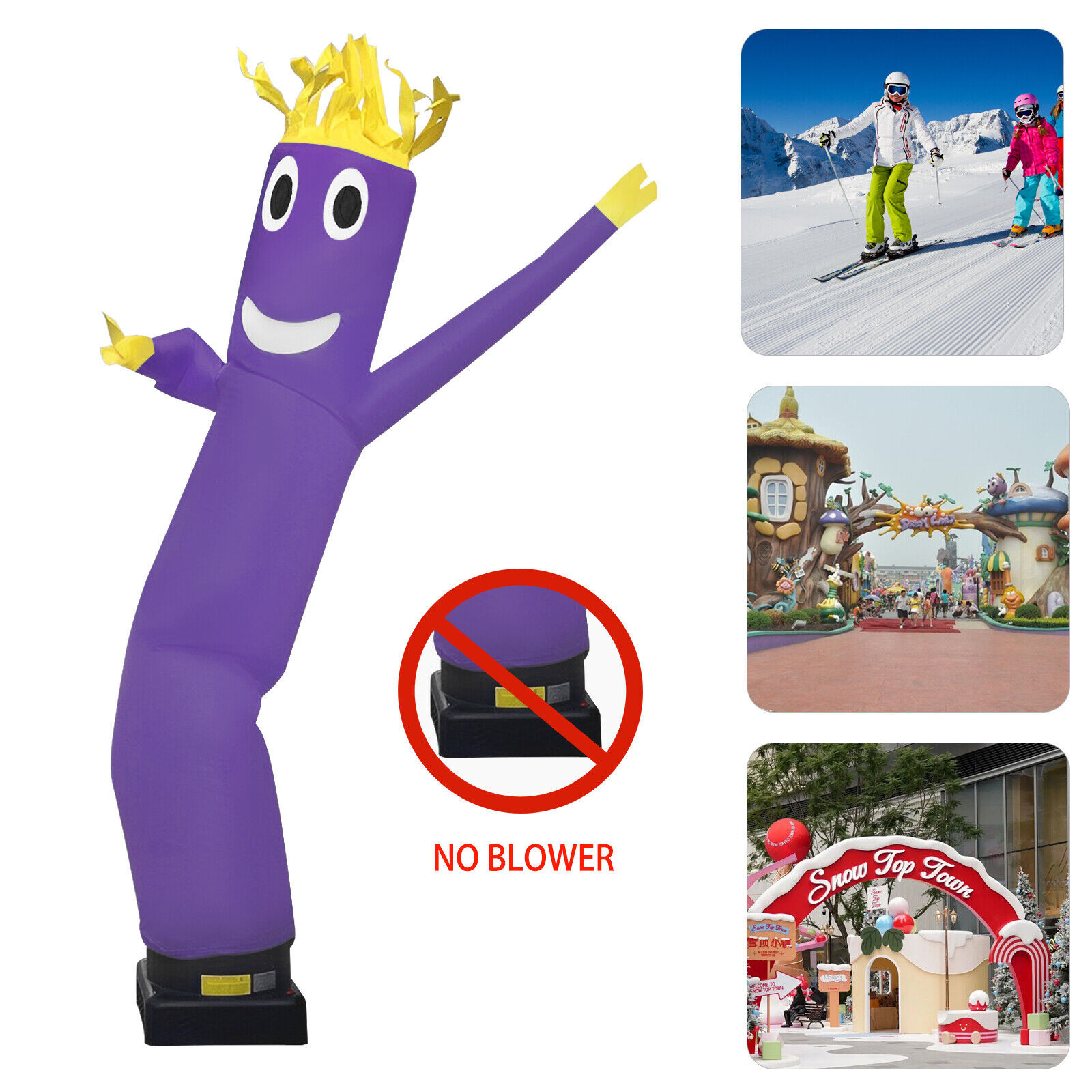 10ft Inflatable Tube Man for Outdoor Decoration Advertising Promotion USA