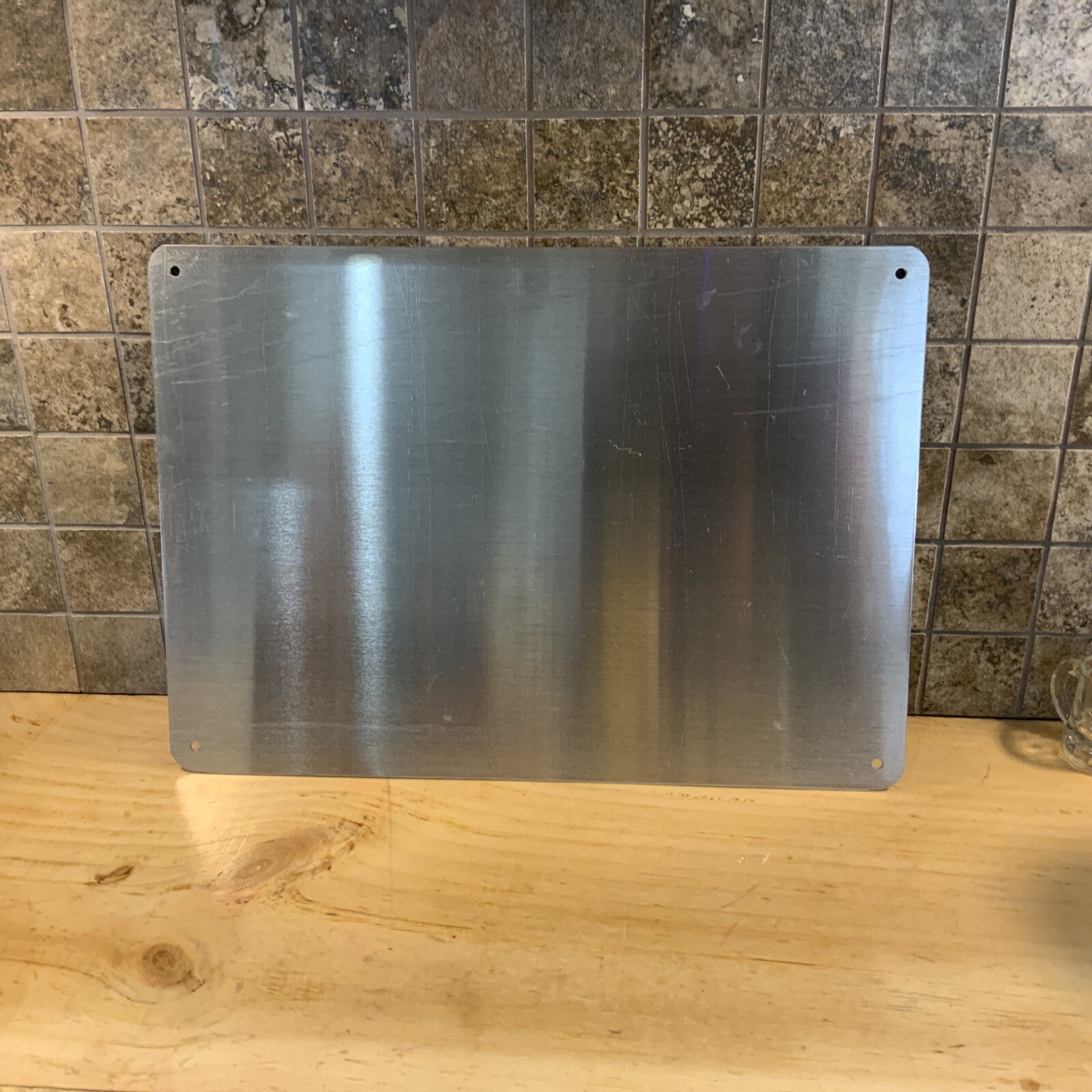 Rigid Aluminum “Emergency Shut-Off” Sign With Mountable Holes