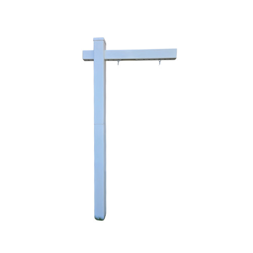 Real Estate Sign Post Kit- White