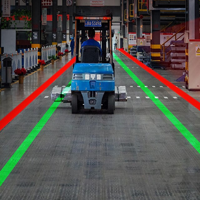 High-Power Laser Line Projector – IP65 Workshop Safety Light with Visible Beam