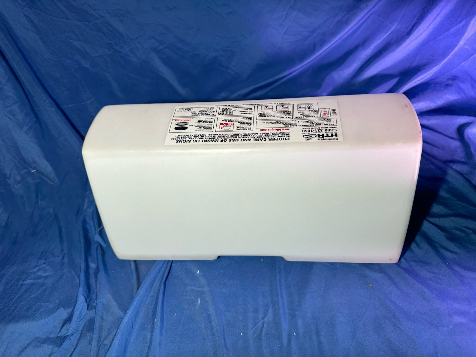 HTH Blank Sign Light No Charger Untested