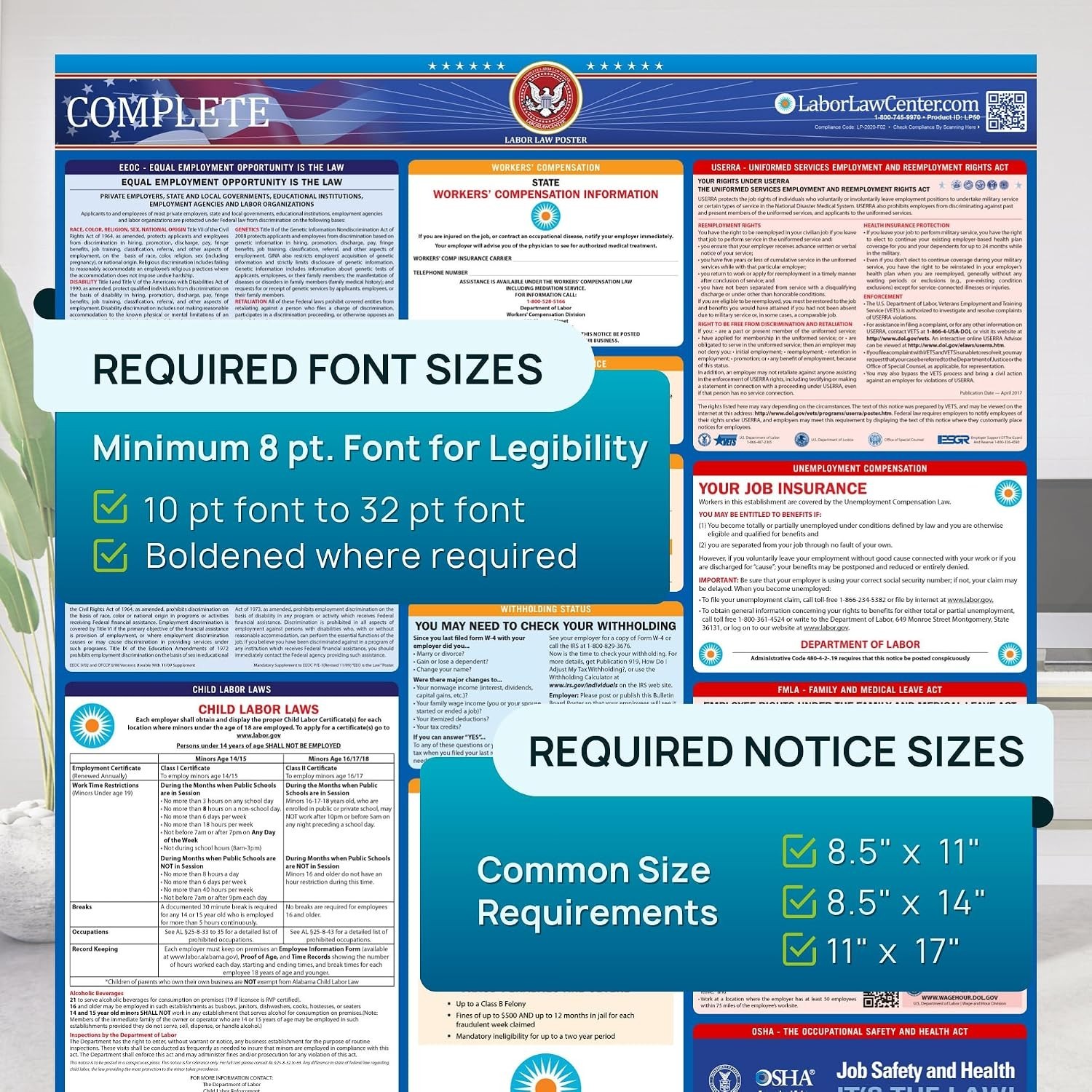 Bilingual Compliance Posters 2026 Edition
