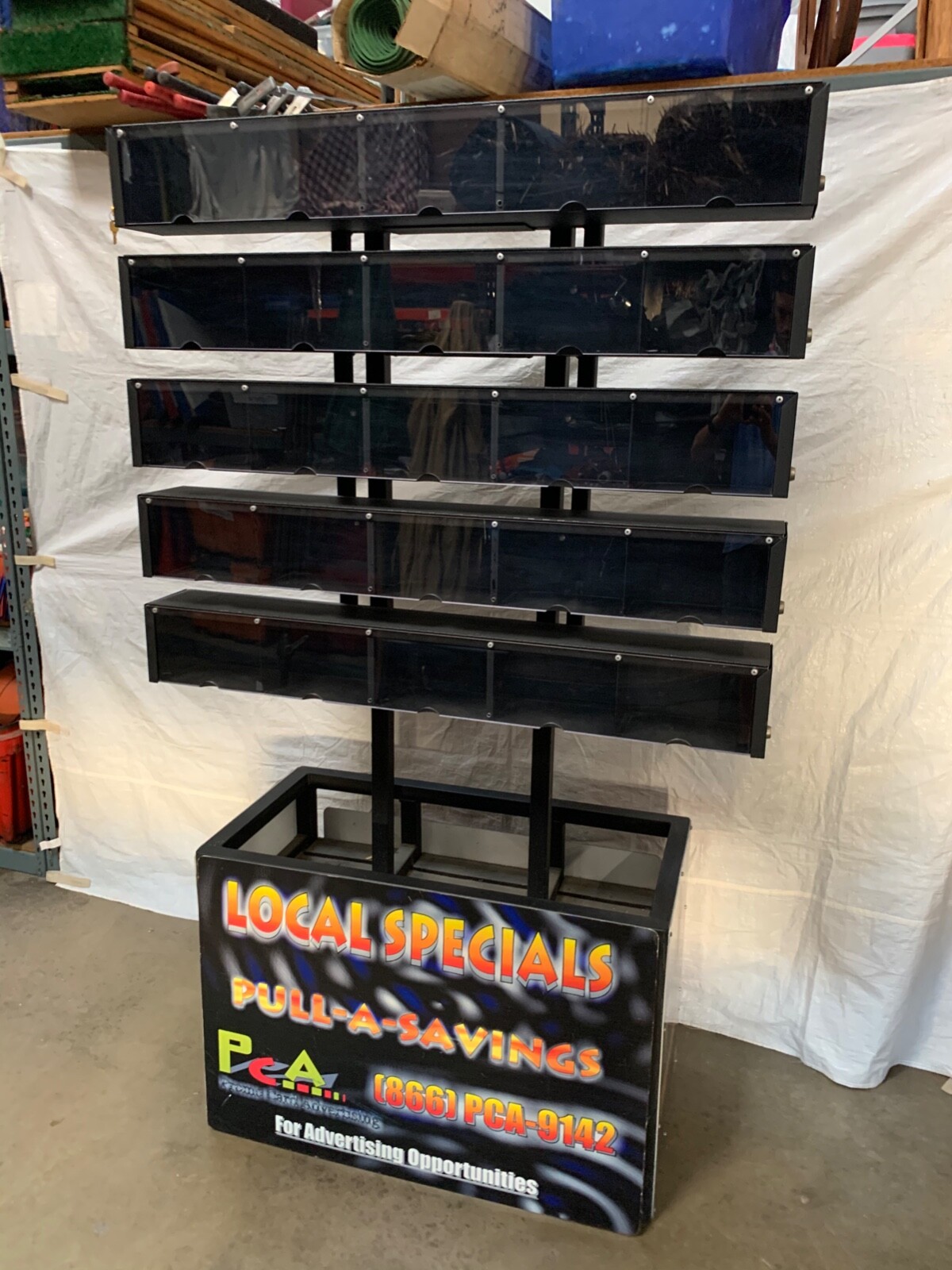 Advertising Display Units Make $30k+ Selling Ad Space in your Business Location