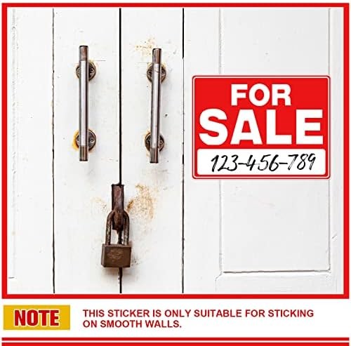 Seajan 25 Pcs for Sale Signs for Car 9 x 12 Inches Auto Sales Signs Vehicle, Hou
