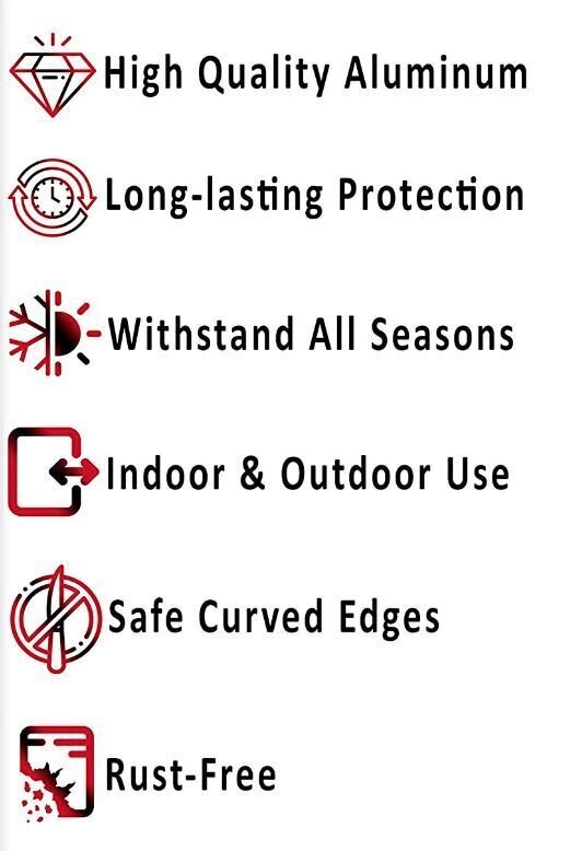 Organic Compost For Gardening BLACK Aluminum Composite Sign