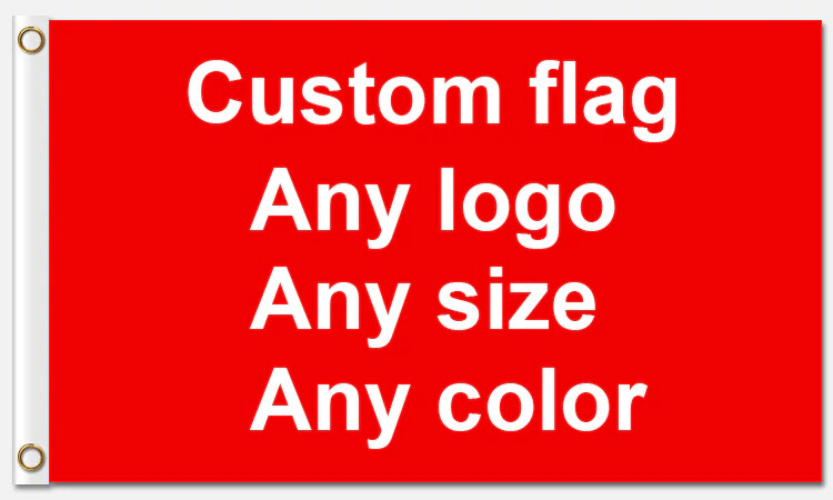 2x3FT Customized Flag Personalize Flags Banners Advertisement Print Logo – USA
