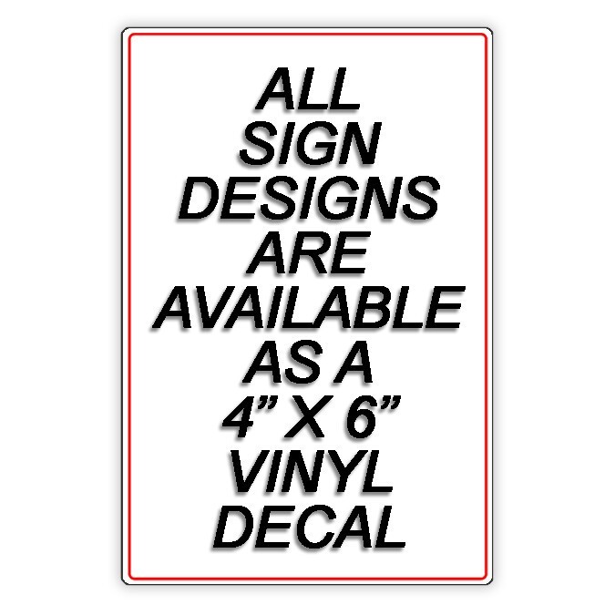 Property Protected By Video Surveillance Warning Security Metal Sign S24
