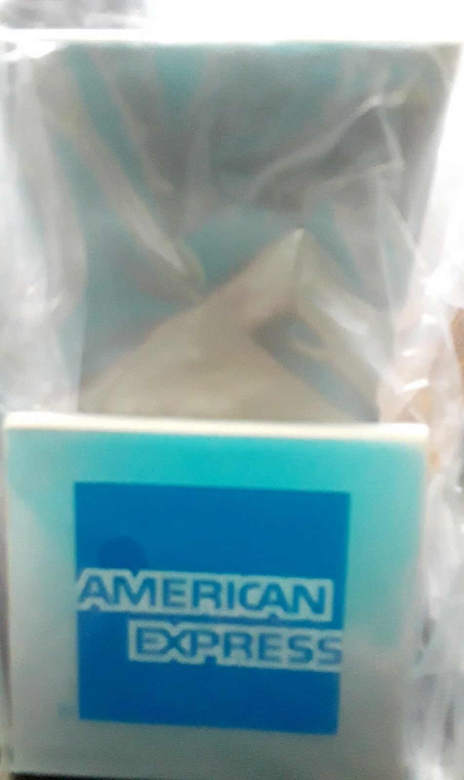 Amex Credit Card Display Table Tent Metal Signs for Retail Store & Vendor shows