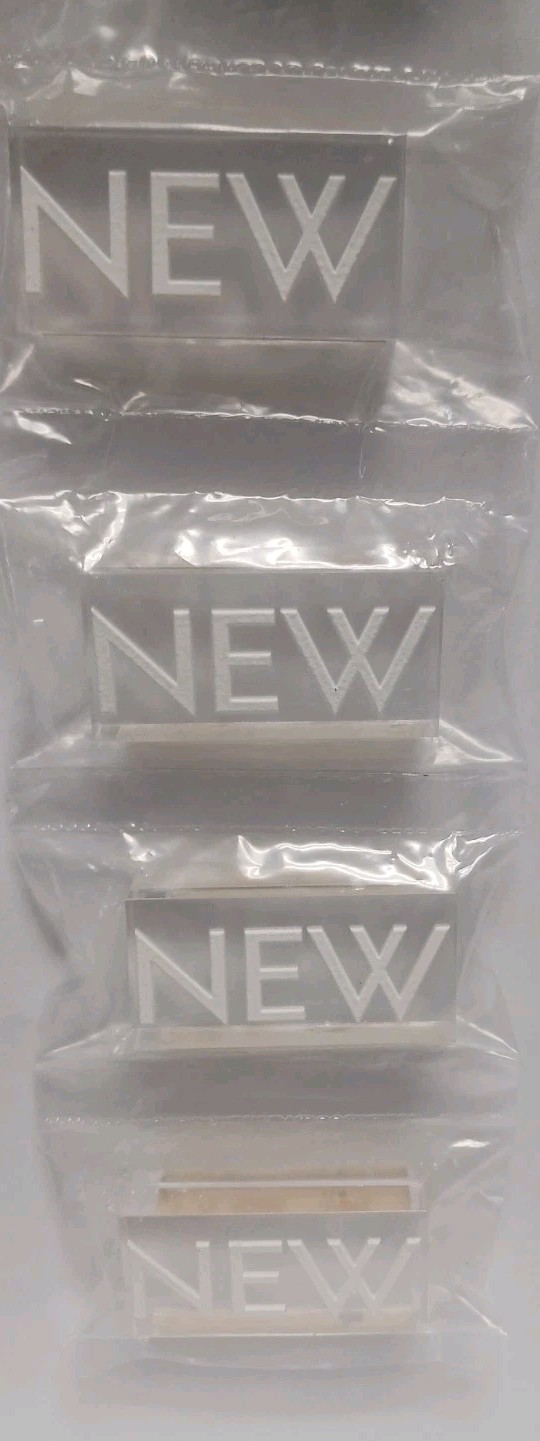 Acrylic Jewelry Store Sale Special New Signs 4 Piece Lot New